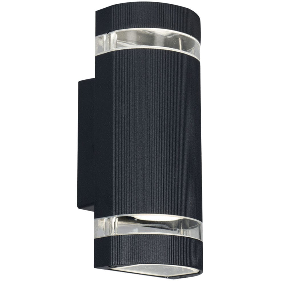 The Lighting Club Outdoor Halfway Wall Light L123 BLACK 6007226067927