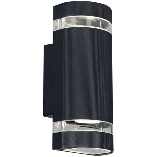 The Lighting Club Outdoor Halfway Wall Light L123 BLACK 6007226067927
