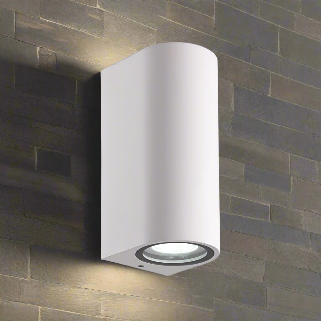 The Lighting Club Wall Light Fixtures Norona Aluminium Wall Light White L157 6007226073638