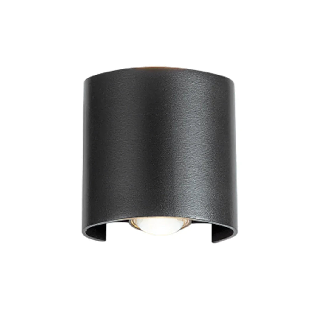 The Lighting Club wall light 2 Bulb Nesting Beam LED Wall Lights - 4 Sizes L245 BLACK 6007226075021