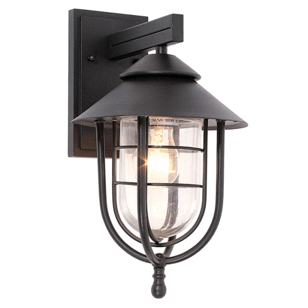The Lighting Club Outdoor Sasha Wall Light L258 BK