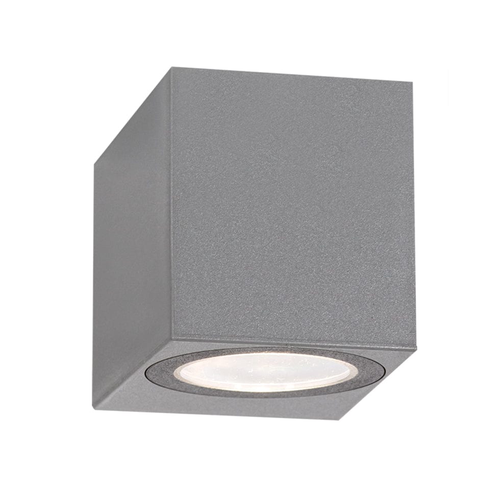 The Lighting Club Chandeliers Grey Down Facing Square Wall Light Black | White | Grey L367 GREY 6007226080292
