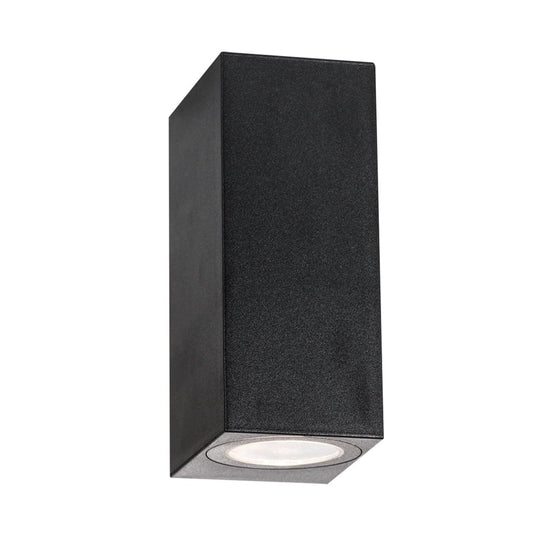 The Lighting Club Chandeliers Black Up and Down Facing Rectangle Wall Light Black | White | Grey L368 MATT BK 6007226078961