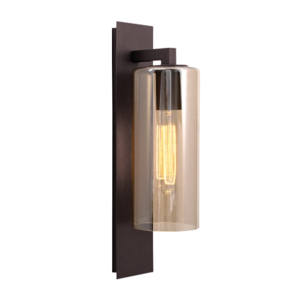 The Lighting Club Wall Light Melanie Metal and Glass Wall Light L510 COFFEE 6007226072211