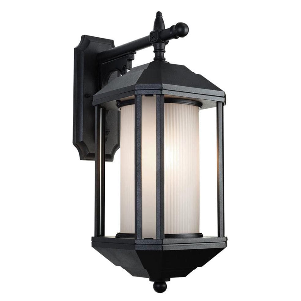 The Lighting Club Outdoor Allen Wall Light L519 BLACK 6007226072303