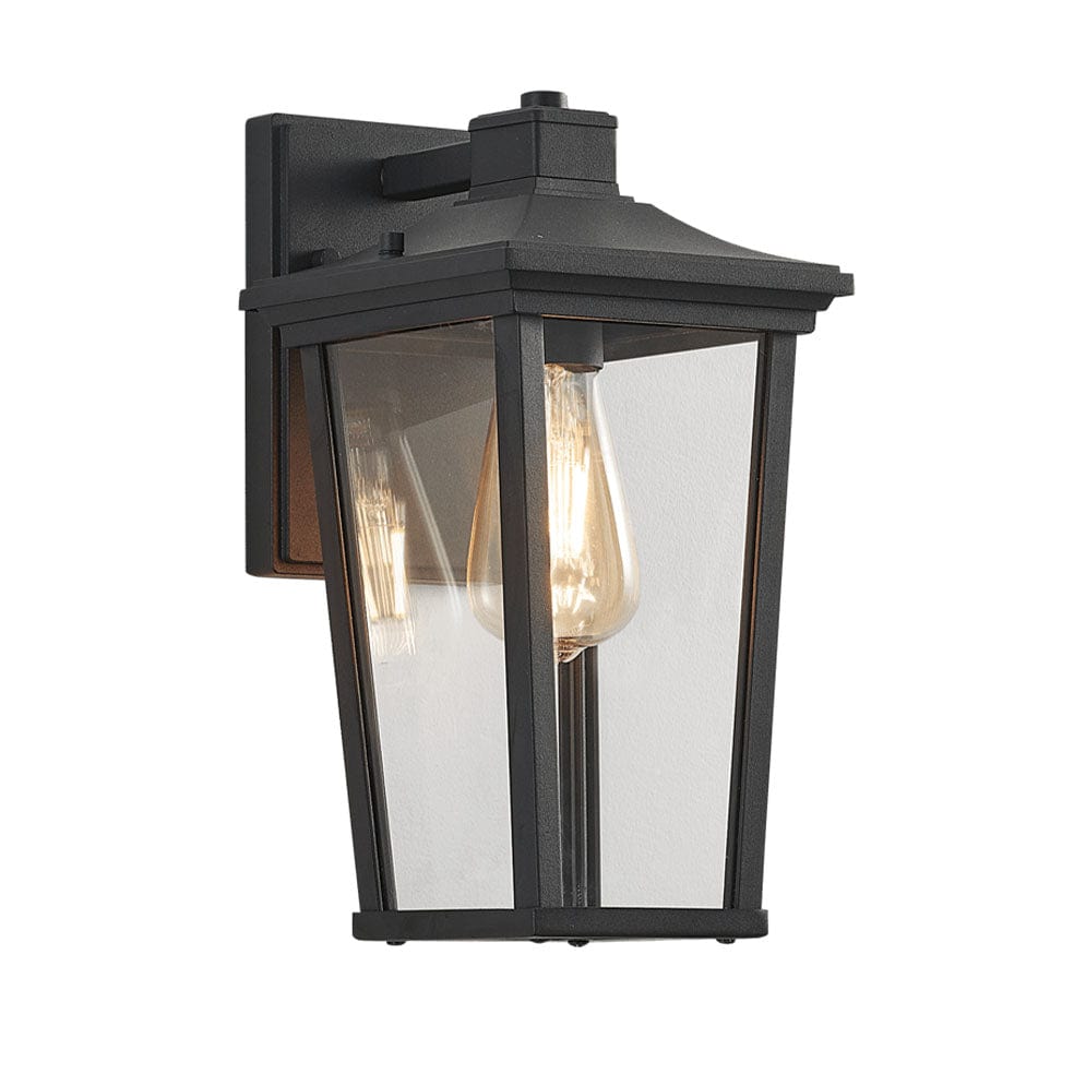 The Lighting Club Outdoor Light Rura Outdoor Lantern Light with Clear Glass L535 BLACK 6007226080926