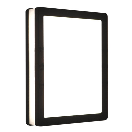 The Lighting Club Wall light Plain Maliha Plastic Wall Light | Plain or Grid L560 BLACK 6007226083644