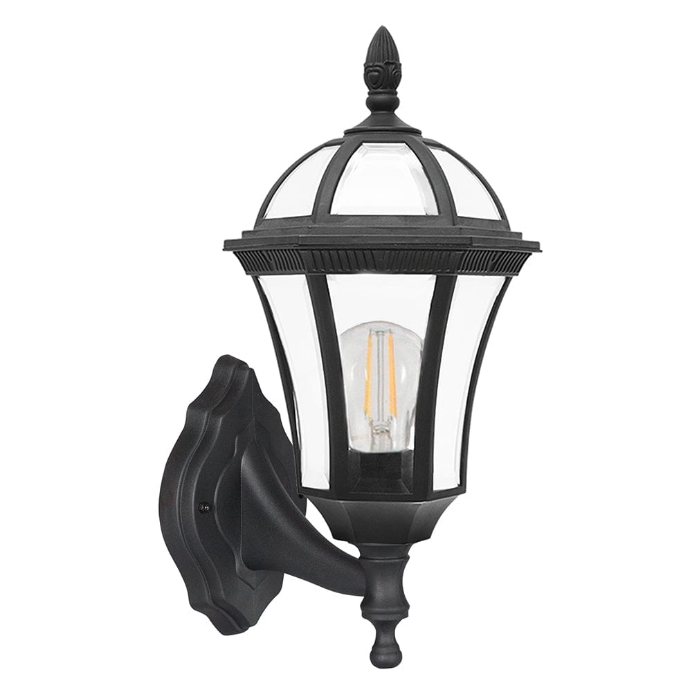 The Lighting Club Outdoor Light Victor Outdoor Wall Light Black L568 BLACK