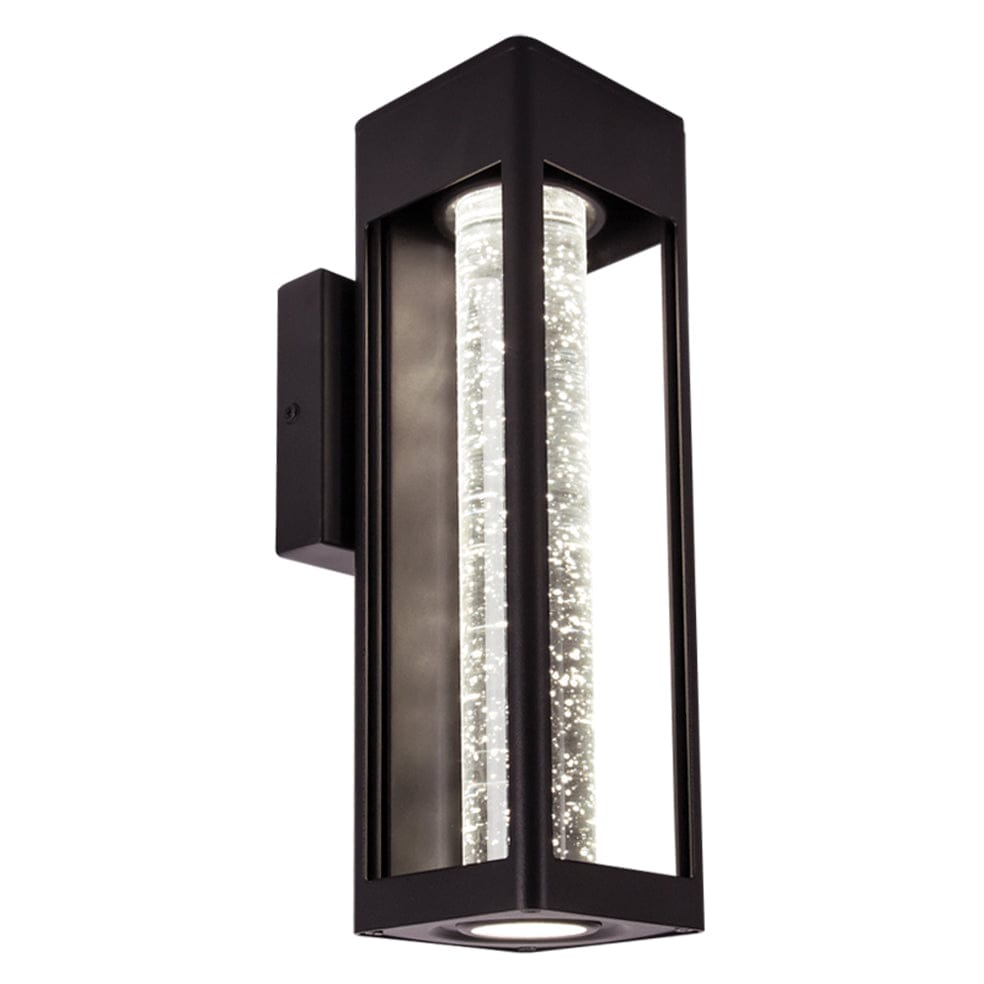 The Lighting Club Outdoor Light Lance Aluminium and Glass Outdoor Wall Light L578 BLACK 6007226085006
