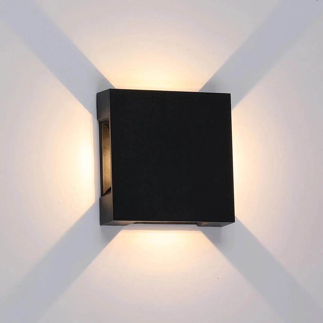 The Lighting Club LED wall light Quad Beam 4 Way LED Wall Light - Adjustable Beam L618 BLACK 6007226088977