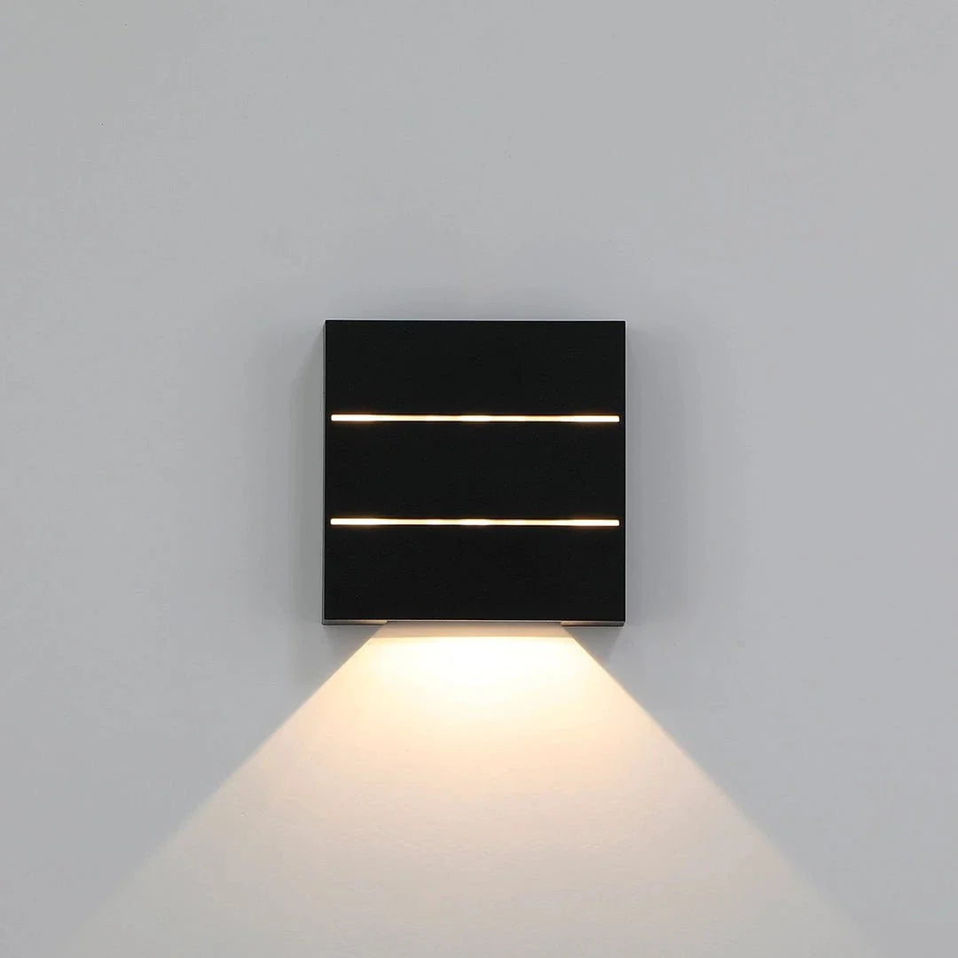 The Lighting Club LED wall light Mini Apex Square LED Wall Light - Adjustable Beam L619 BLACK 6007226088984