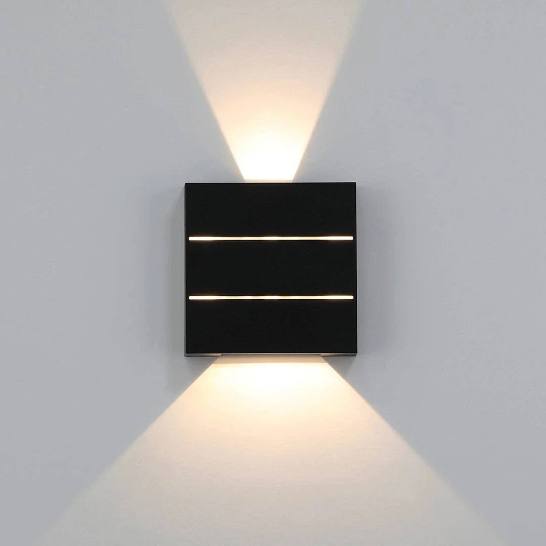 The Lighting Club LED wall light Mini Apex Square LED Wall Light - Adjustable Beam L619 BLACK 6007226088984