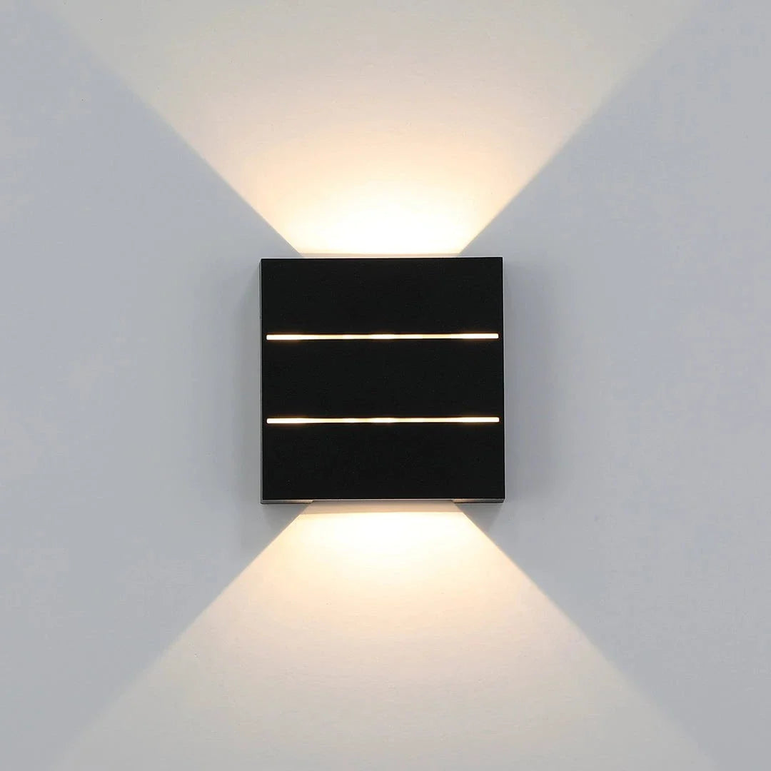 The Lighting Club LED wall light Mini Apex Square LED Wall Light - Adjustable Beam L619 BLACK 6007226088984