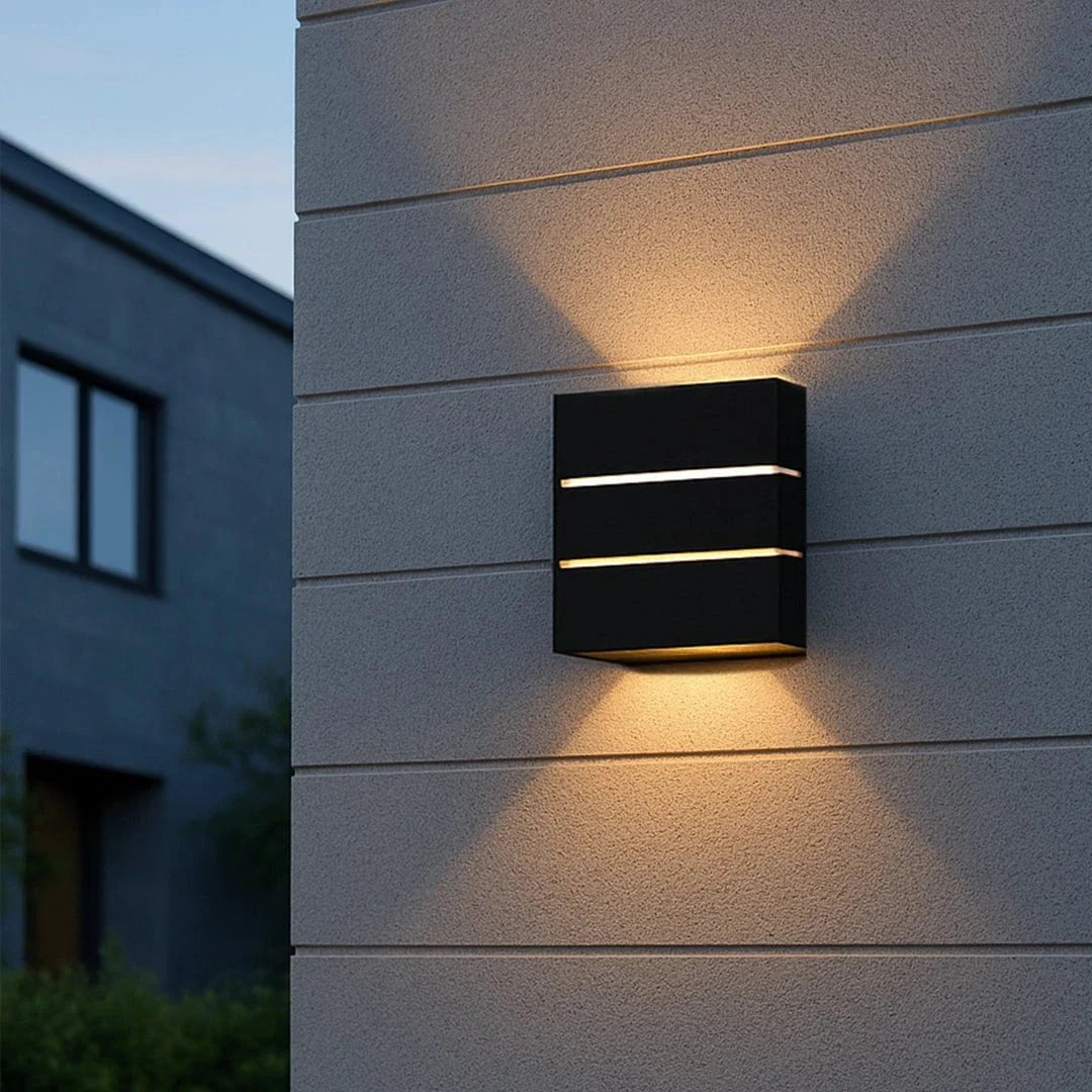 The Lighting Club LED wall light Mini Apex Square LED Wall Light - Adjustable Beam L619 BLACK 6007226088984