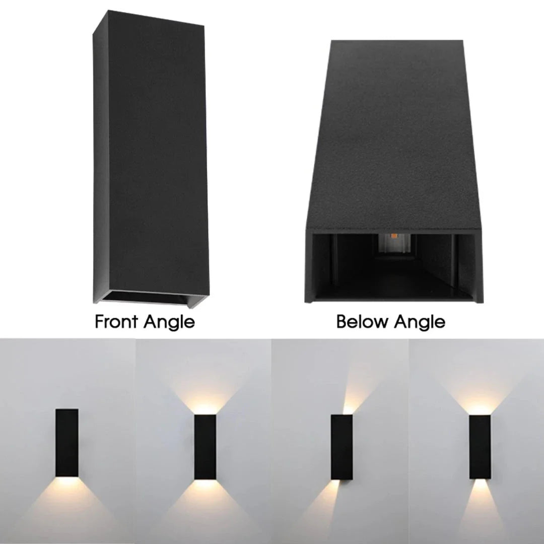 The Lighting Club LED wall light Shapiro Up and Down LED Wall Light - Black L620 BLACK 6007226088991