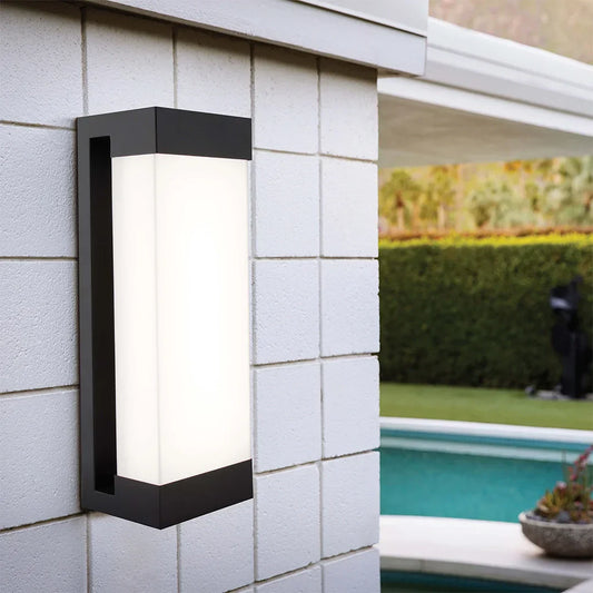 The Lighting Club LED wall light Monolith 3-CCT LED Outdoor Wall Light L622 BLACK 6007226089325