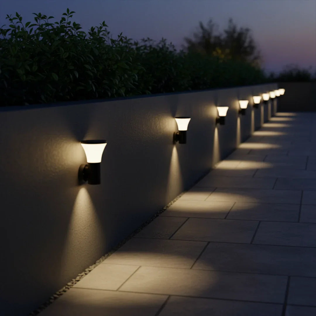 The Lighting Club LED wall light Vector Flex-LED Outdoor Wall Light - Black L629 BLACK 6007226090116