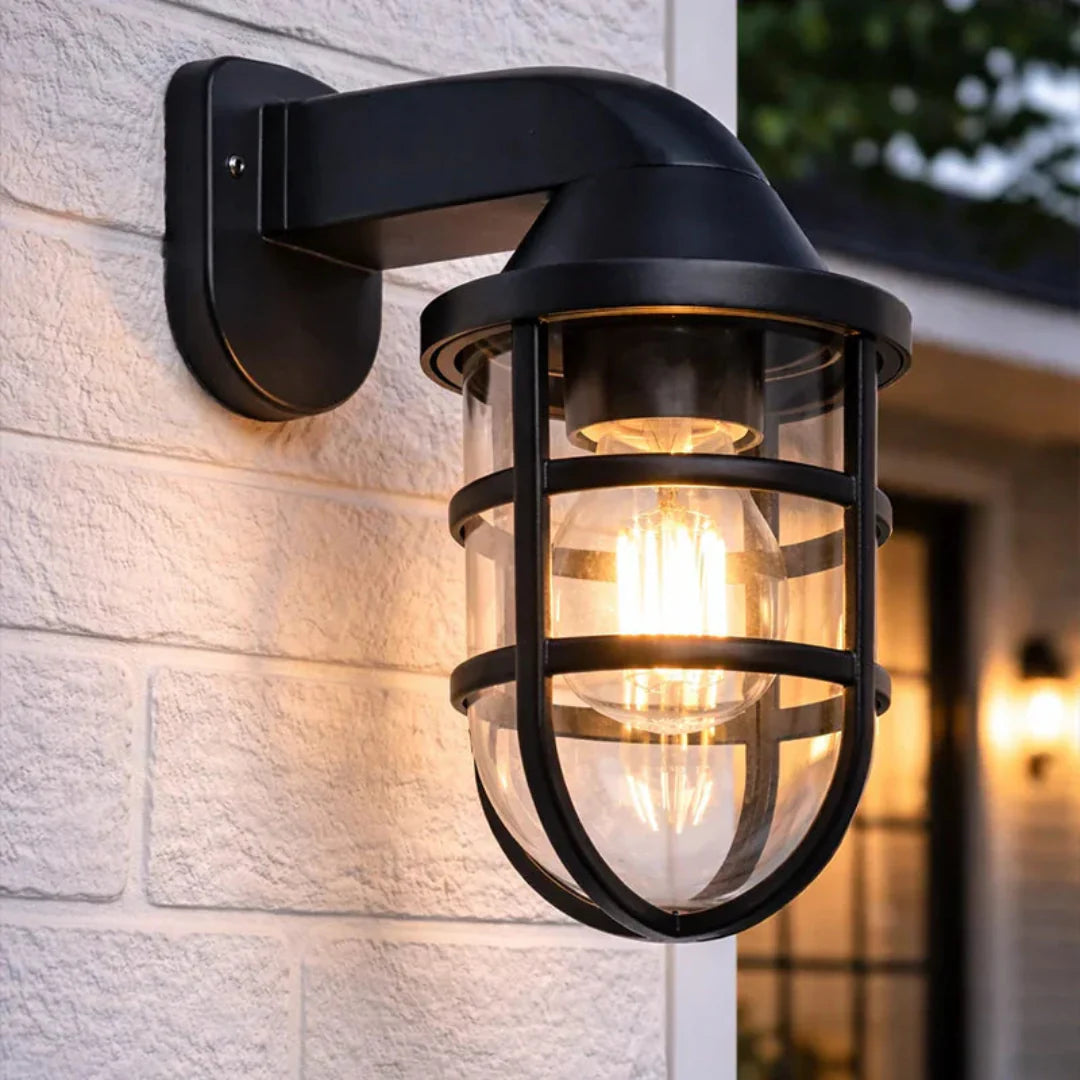 The Lighting Club Wall Light Harbor Guard Outdoor Wall Light – Black L631 BLACK 6007226090819