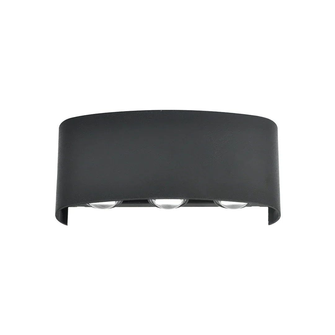 The Lighting Club LED wall light Small Twin Beam LED Wall Light – Small | Large L637 BLACK 6007226090949