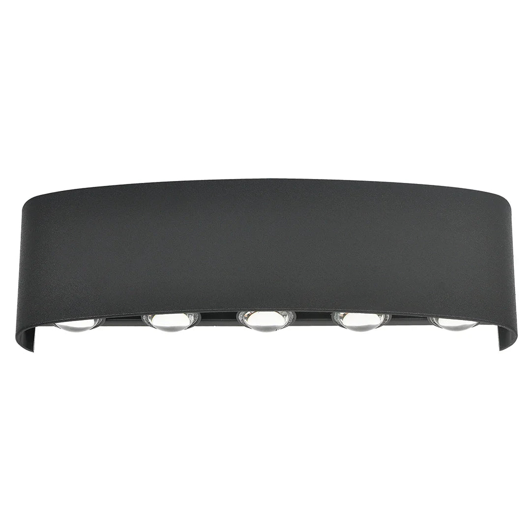 The Lighting Club LED wall light Large Twin Beam LED Wall Light – Small | Large L638 BLACK 6007226090956