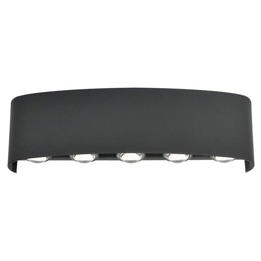 The Lighting Club LED wall light Large Twin Beam LED Wall Light – Small | Large L638 BLACK 6007226090956