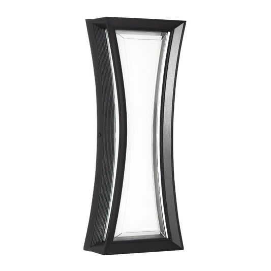 The Lighting Club LED wall light Apex LED Outdoor Wall Light - Black L639 BLACK 6007226090987