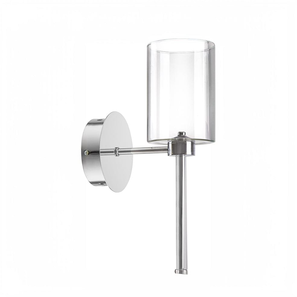 The Lighting Club Wall Light Fixtures Chrysler Chrome and Glass Wall Light LED-3048/1