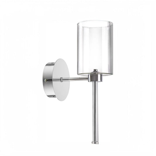The Lighting Club Wall Light Fixtures Chrysler Chrome and Glass Wall Light LED-3048/1
