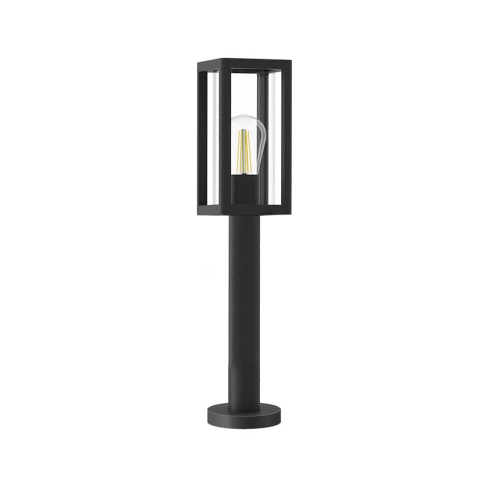 The Lighting Club Outdoor Reggi Pole Lantern Light LFL027 MATT BLACK