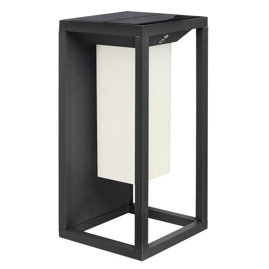 The Lighting Club Outdoor BOBBY WALL LIGHT - SOLAR + SENSOR LS020 MATT BK 6007226079111