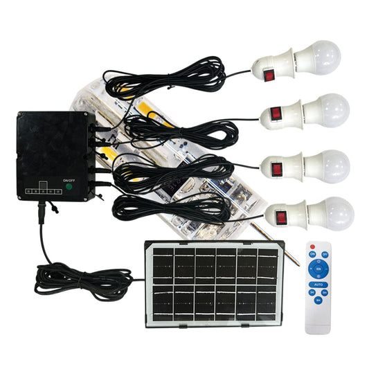 The Lighting Club Outdoor Light Outdoor Solar Kit with Solar Panel, LED Bulbs and Remote Control LS033 SOLAR 6007226085150