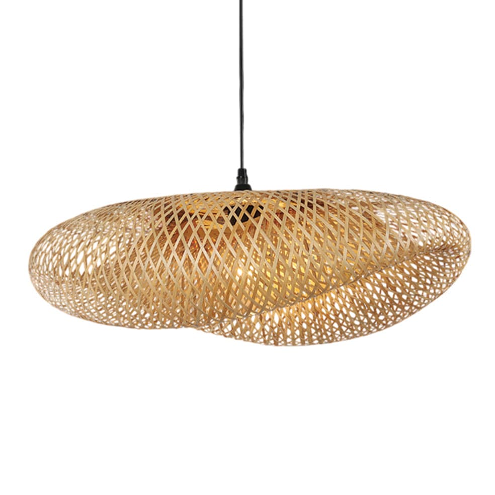 The Lighting Club pendant light Large WaveForm Rattan Pendant Light LW-KLCH-102/60