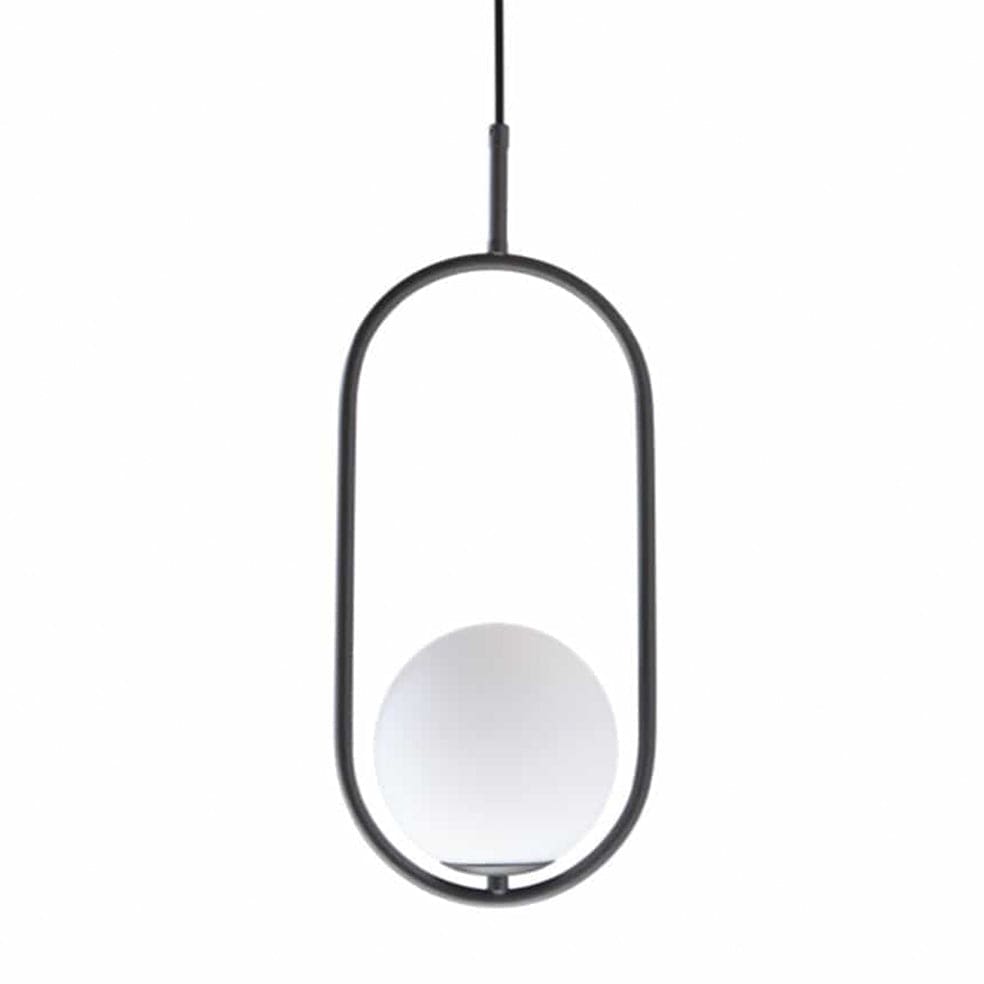The Lighting Club Black Short Pearl Pendant Light Black or Gold LW-KLCH-1300/BL 633710852715