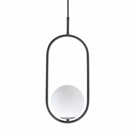 The Lighting Club Black Short Pearl Pendant Light Black or Gold LW-KLCH-1300/BL 633710852715