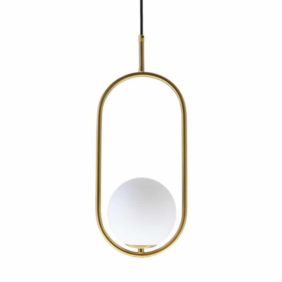 The Lighting Club Gold Short Pearl Pendant Light Black or Gold LW-KLCH-1300/GD 633710852722