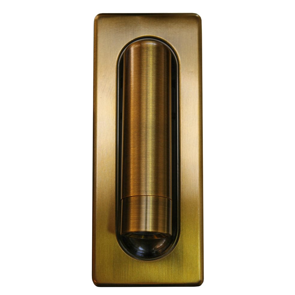 The Lighting Club Wall light Antique Brass Recessed Reading Wall Light | White, Black or Antique Brass MB-170/AB