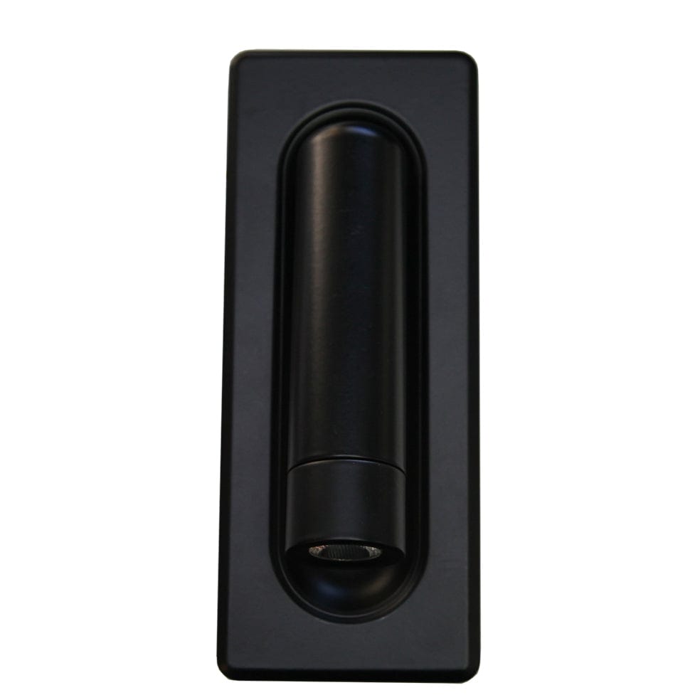 The Lighting Club Wall light Black Recessed Reading Wall Light | White, Black or Antique Brass MB-170/BL