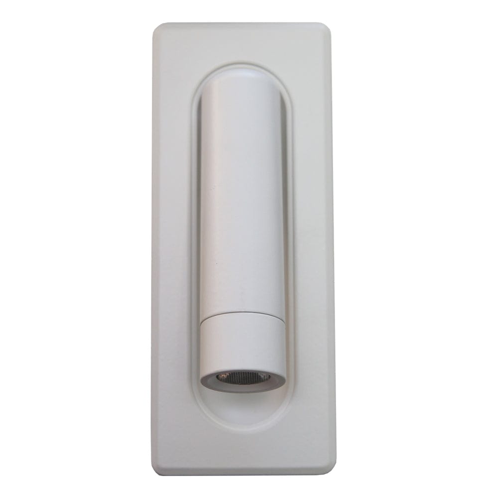 The Lighting Club Wall light White Recessed Reading Wall Light | White, Black or Antique Brass MB-170/WH