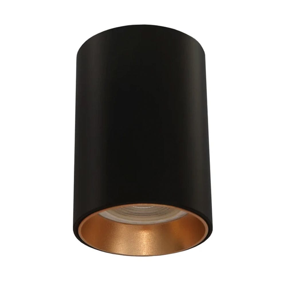 The Lighting Club DOWNLIGHTS Black & Gold Inner Polly Aluminium Downlight Black | Gold | Silver O-KLS-5180/BL | O-KLS-RING/GD