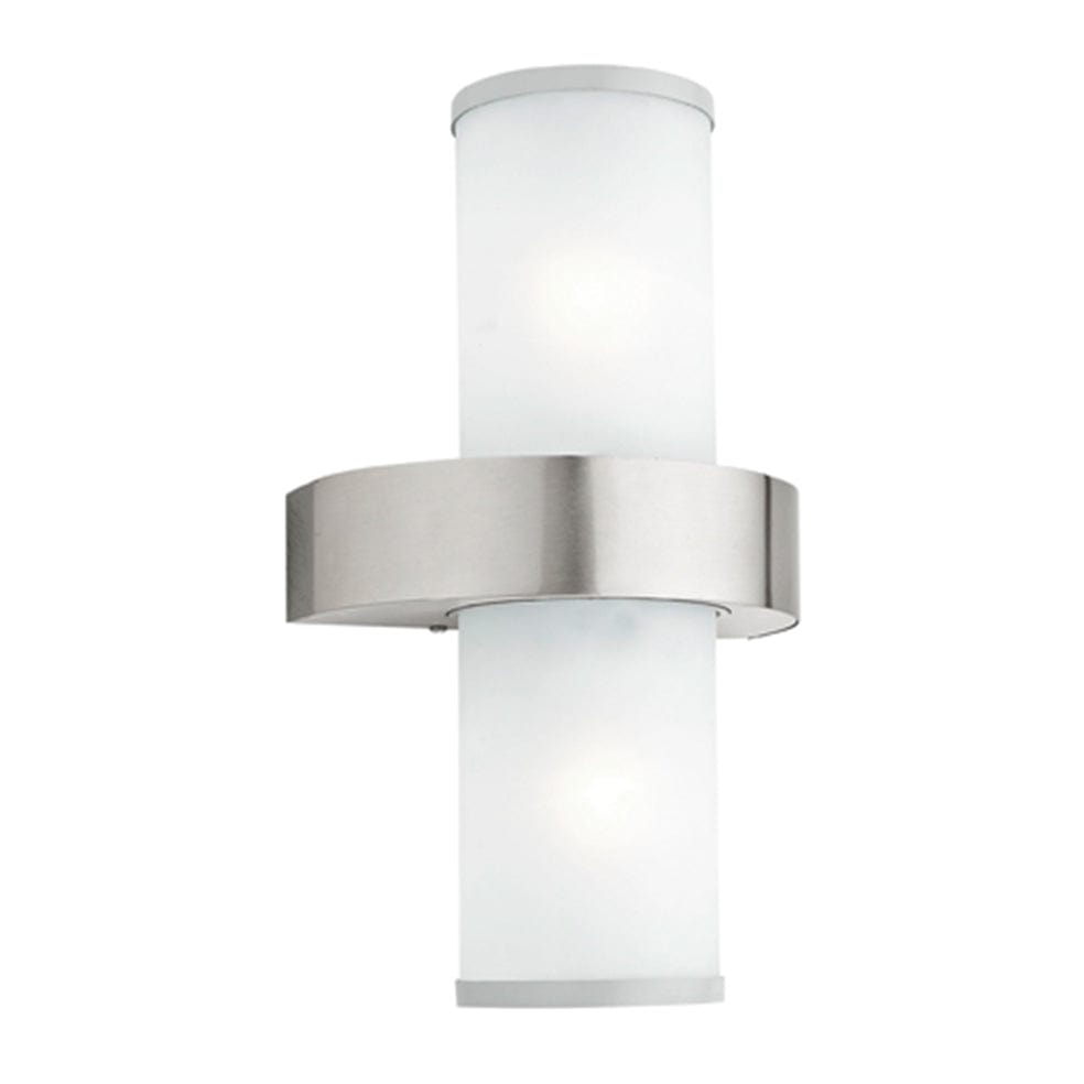 The Lighting Club Wall Light Beverly Stainless Steel and Glass Outdoor Wall Light O307 9002759865412