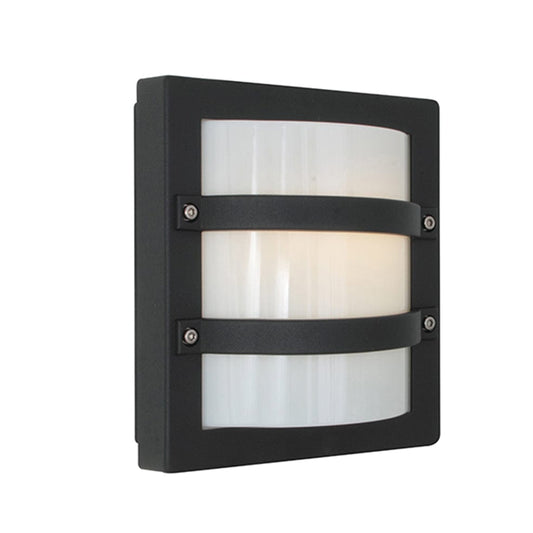 The Lighting Club Outdoor Light Black Largo Aluminium Outdoor Wall Light Black | White | Grey O406B 6007328372554