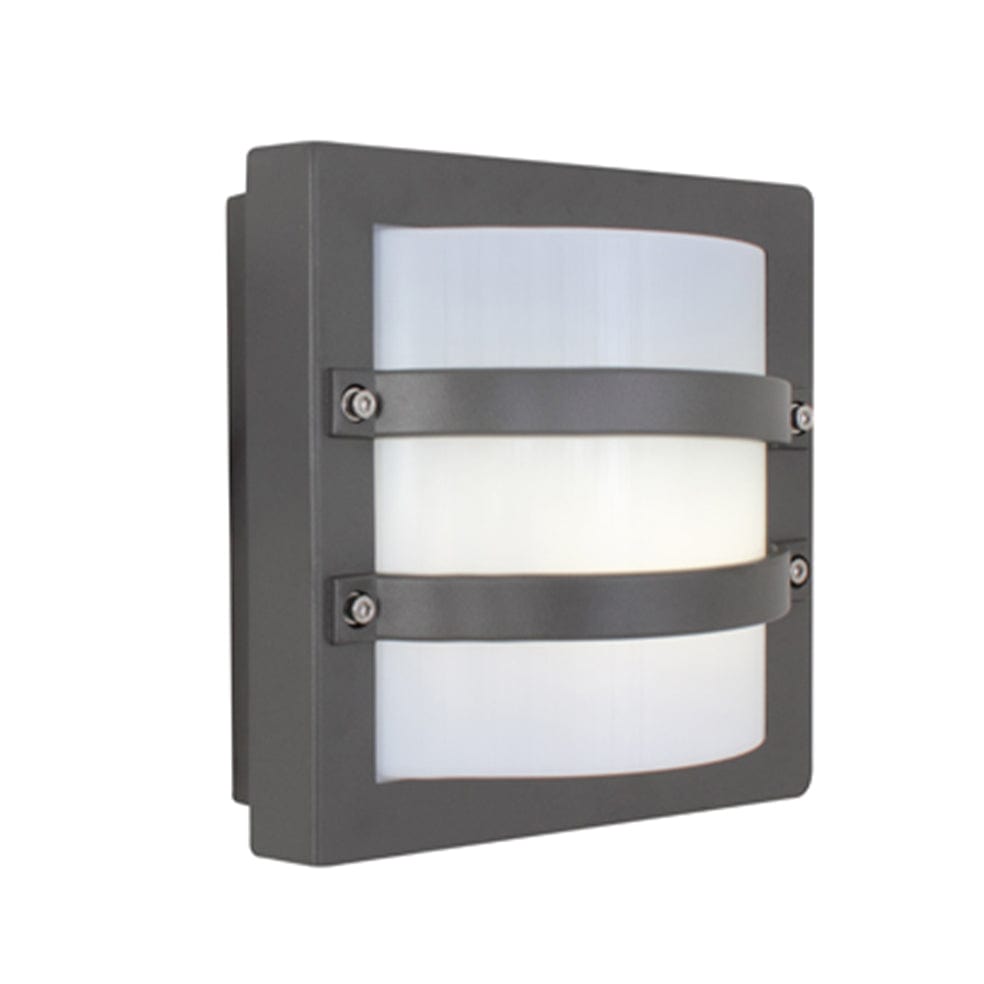The Lighting Club Outdoor Light Graphite Largo Aluminium Outdoor Wall Light Black | White | Grey O406GT 6007328372561
