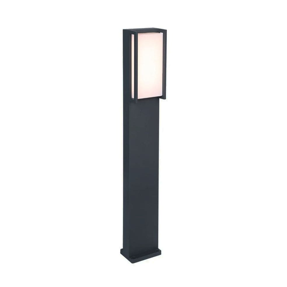 The Lighting Club Outdoor Light Qubo Aluminium Outdoor LED Bollard Light Grey O542 6939412079103
