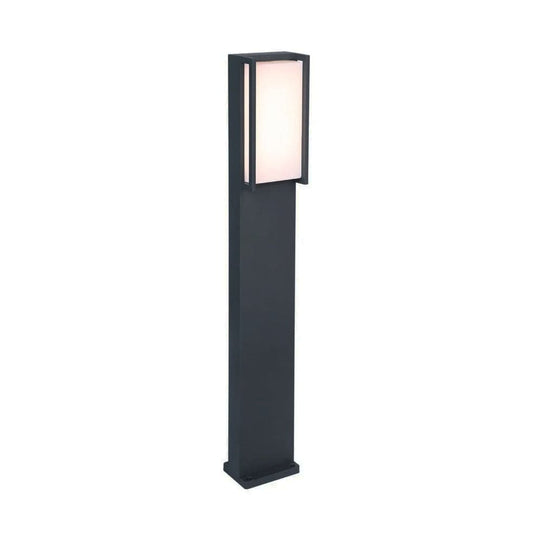 The Lighting Club Outdoor Light Qubo Aluminium Outdoor LED Bollard Light Grey O542 6939412079103
