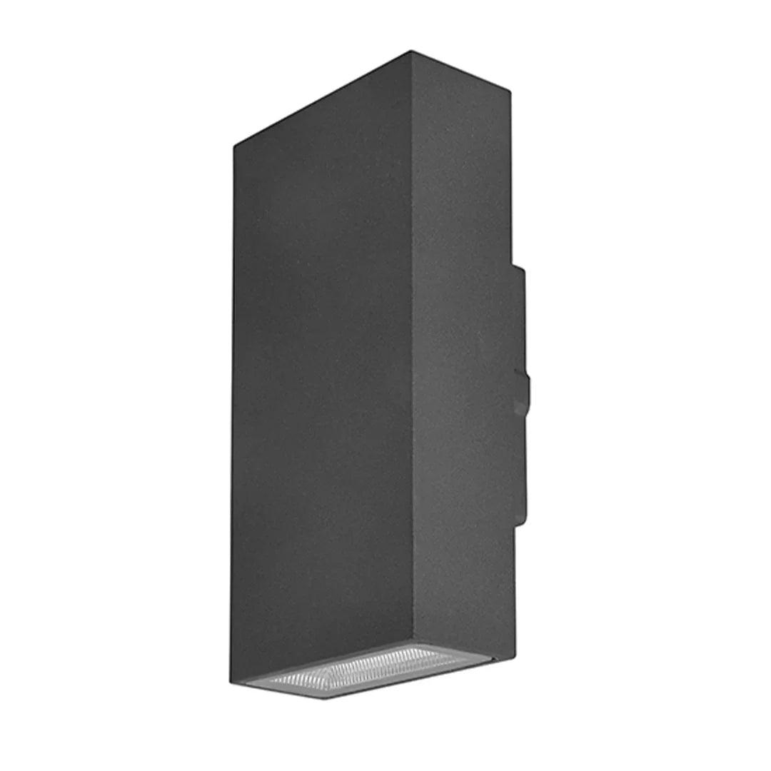 The Lighting Club Wall Light Verti Up and Down LED Wall Light in Black O679 6009551811664
