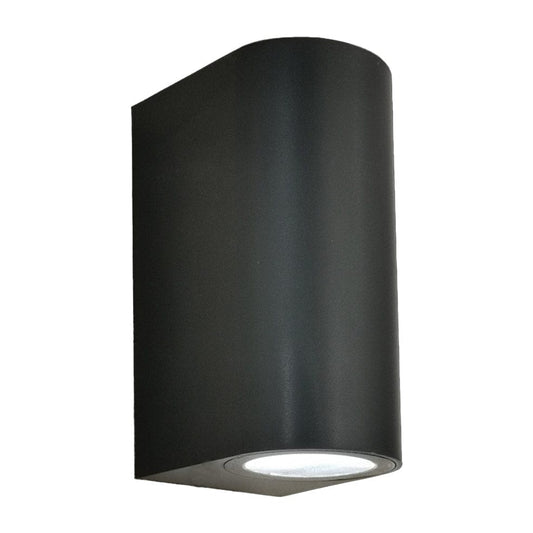 The Lighting Club Outdoor Light Zee Polycarbonate Outdoor Up and Down Wall Light Black P-KLG-9211