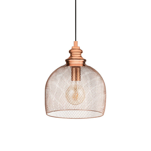 The Lighting Club Copper Straiton Pendant Light Copper | Black P1015C 9002759497385