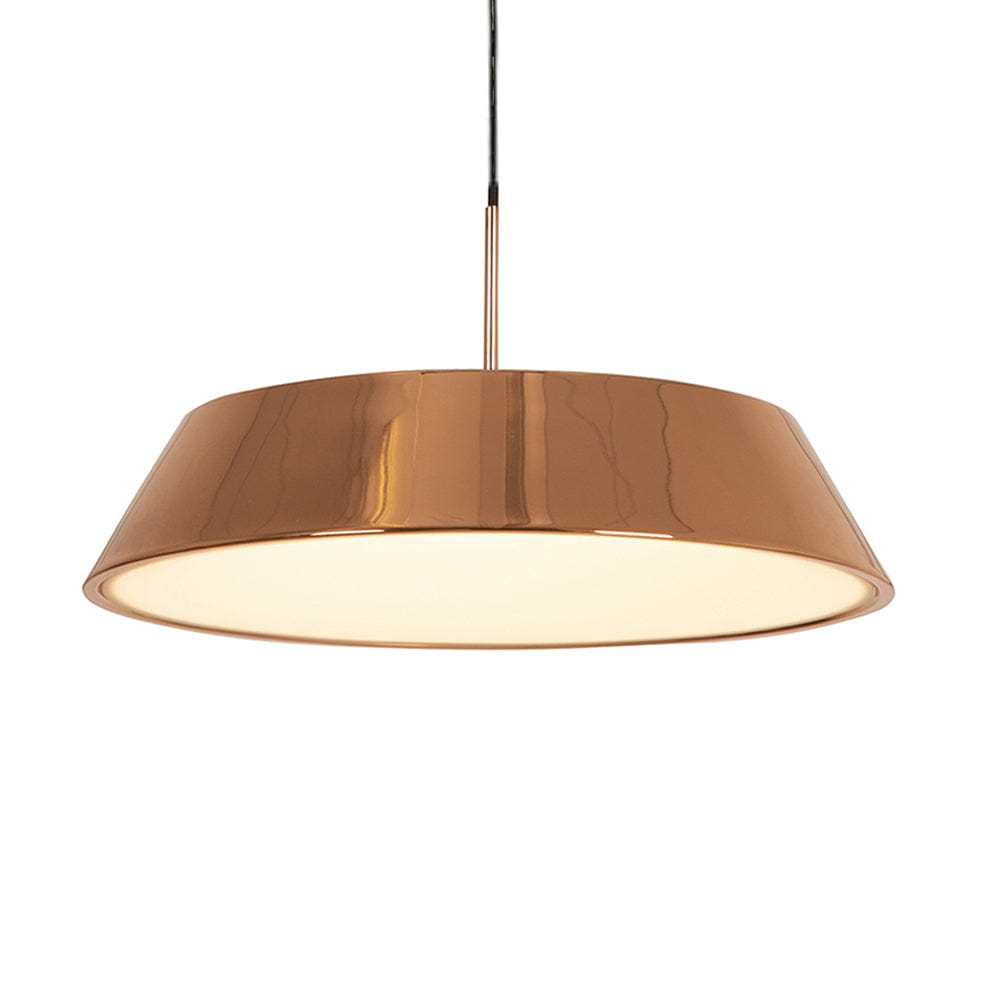 The Lighting Club Pendant Rose Gold Pablo Metal Pendant Light Chrome | Rose Gold P1089RG 6007328397038