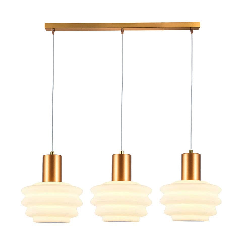 The Lighting Club Pendant Lights Beehive LED Trio Pendant Light P1318 6009551809470