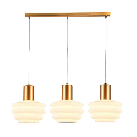 The Lighting Club Pendant Lights Beehive LED Trio Pendant Light P1318 6009551809470